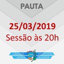 CONFIRA A PAUTA PARA A SESSÃO DA PRÓXIMA SEGUNDA-FEIRA, 25